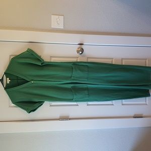 Roolee green knit jumpsuit sz S